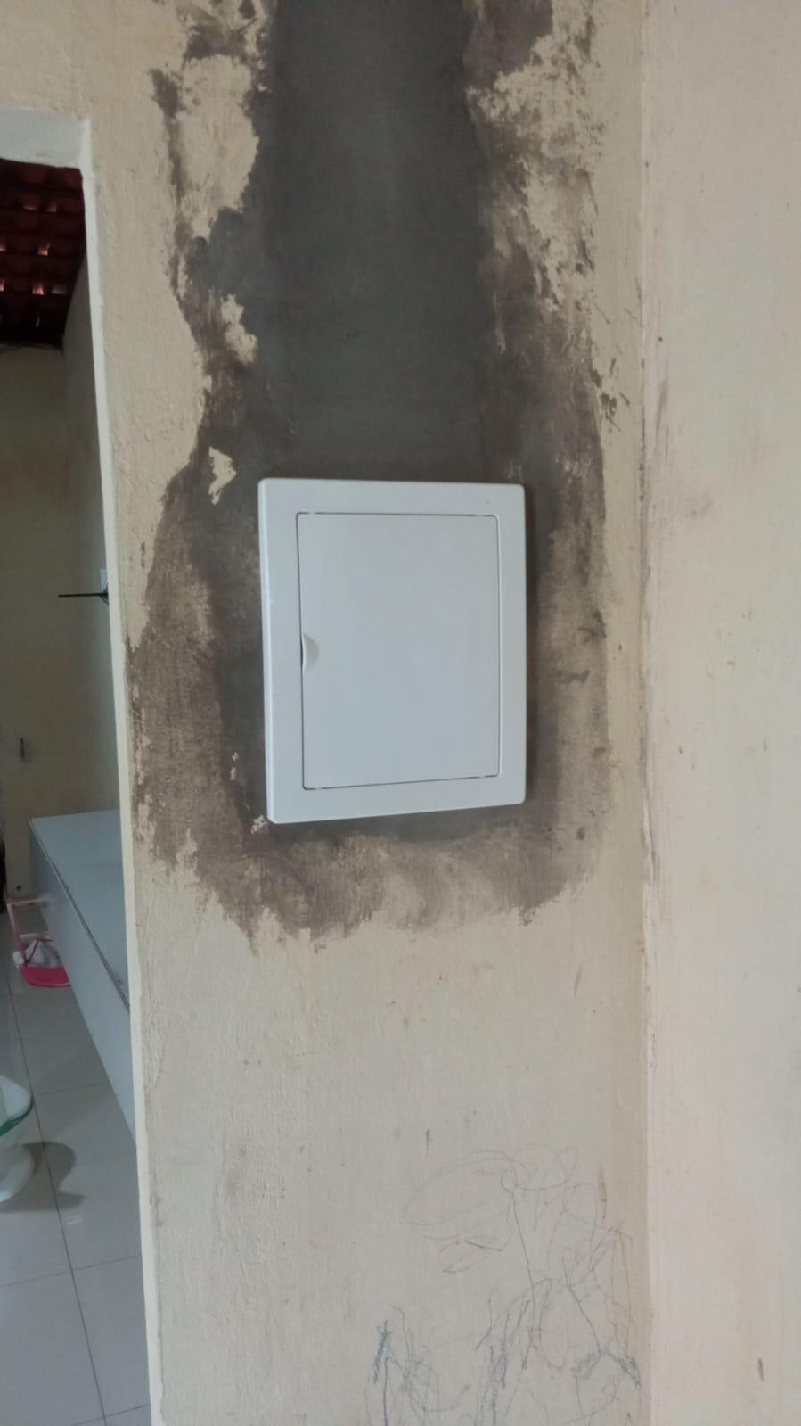 Elétrica Embutida e Fixação de Painel - Etapa 1 - Instalação
